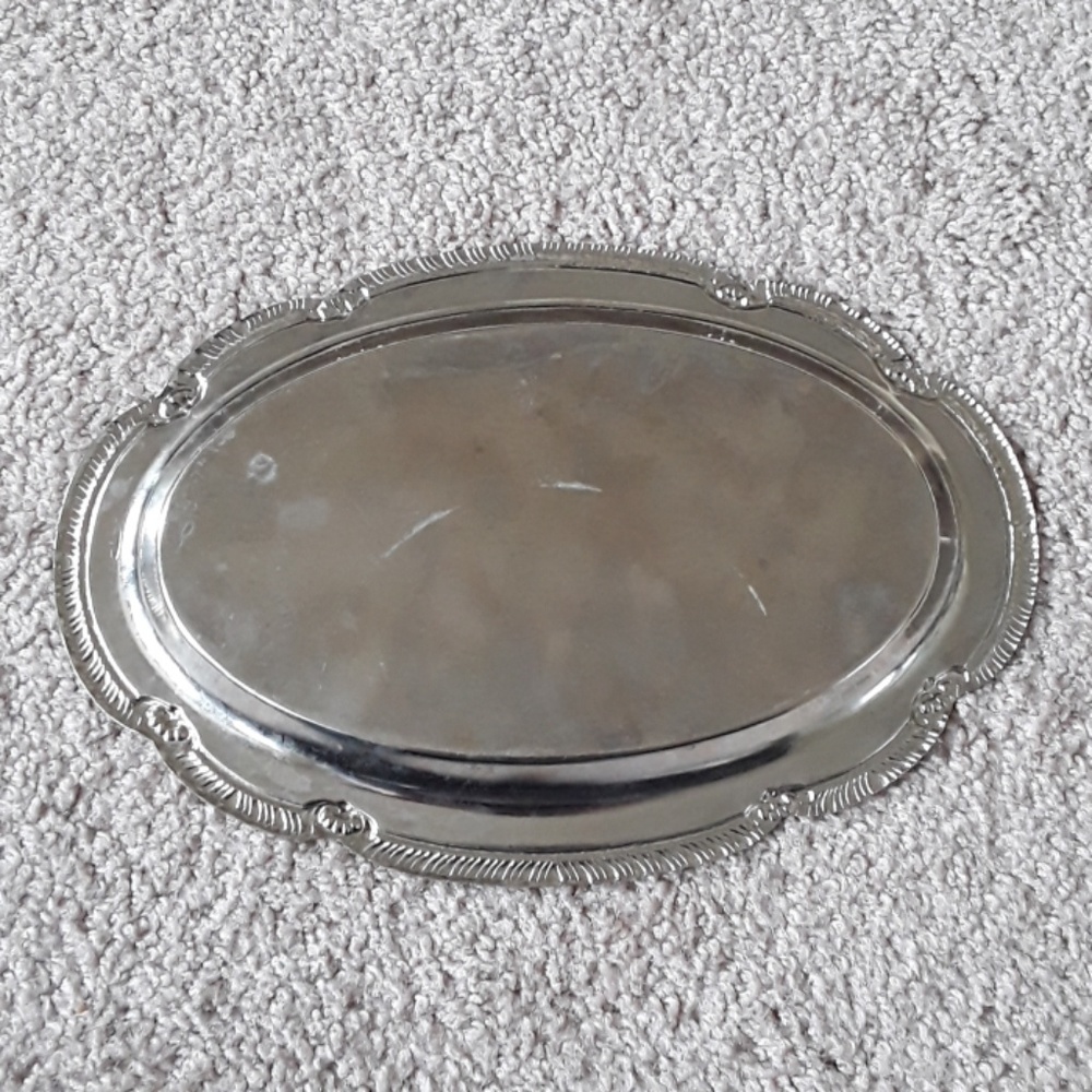 Metal small platter - Picture 4 of 6